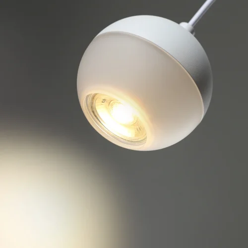 Светильник подвесной встраиваемый Garn 370815 Novotech белый 1 лампа, основание белое в стиле современный шар фото 6