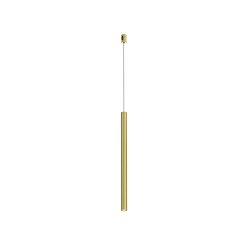 Трековый подвесой светильник Focus Led Flarity 3000K 5Вт 60° TR156-1-5W3K-BS Maytoni латунь для шинопроводов серии Magnetic trаck system Flarity латунь