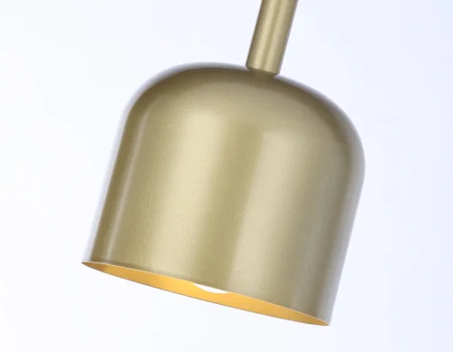 Светильник подвесной TR97113 Ambrella light золотой 1 лампа, основание чёрное в стиле лофт современный  фото 4