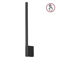 Бра с выключателем LED Fermo 359311 Novotech чёрный на 1 лампу, основание чёрное в стиле хай-тек отражённый свет