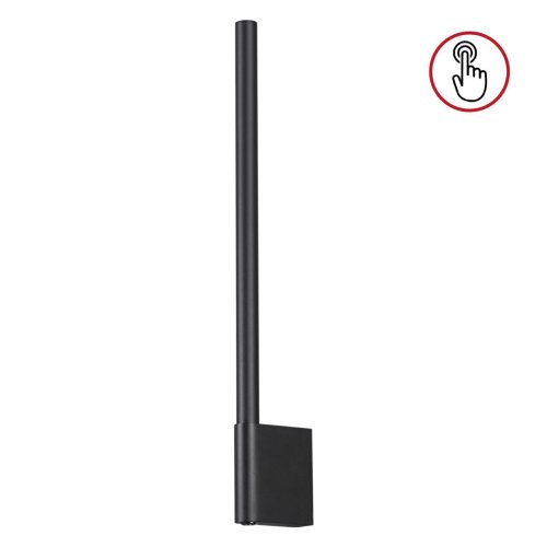 Бра с выключателем LED Fermo 359311 Novotech чёрный на 1 лампу, основание чёрное в стиле хай-тек отражённый свет