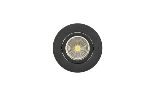 Светильник точечный LED Saliceto 33997 Eglo чёрный на 1 лампу, основание чёрное в стиле современный круглый фото 4
