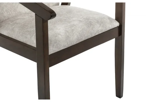 Деревянный стул Lono tobacco / light grey 11387 Woodville, серый/ткань, ножки/дерево/коричневый, размеры - ****550*610 фото 8 Деревянный стул Lono tobacco / light grey 11387 Woodville, серый/ткань, ножки/дерево/коричневый, размеры - ****550*610 фото 8