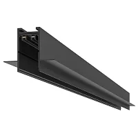 Шинопровод встраиваемый в ГКЛ 2м Skyline 220 ST021.429.00H ST-Luce чёрный в стиле для светильников серии Skyline 220 умное освещение st-luce шинопровод встраиваемый Шинопровод встраиваемый в ГКЛ 2м Skyline 220 ST021.429.00H ST-Luce чёрный в стиле для светильников серии Skyline 220 умное освещение st-luce шинопровод встраиваемый