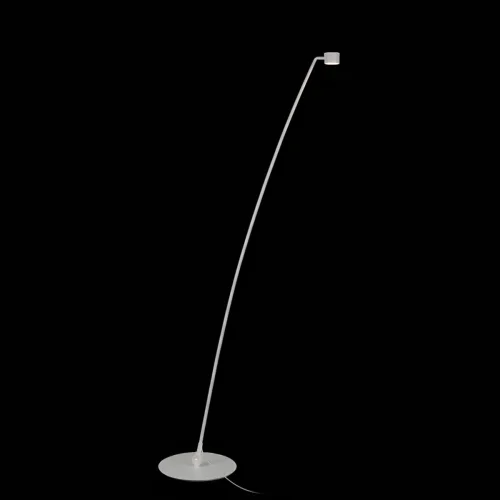 Торшер LED Sampei 10374/2300 White LOFT IT для чтения белый на 1 лампу, основание белое в стиле минимализм современный Торшер LED Sampei 10374/2300 White LOFT IT для чтения белый на 1 лампу, основание белое в стиле минимализм современный