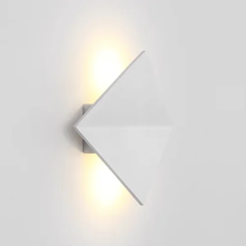 Бра светодиодное WATTME ORIGAMI 59390-04 ImperiumLoft серый на 1 лампу, основание серое в стиле хай-тек 
