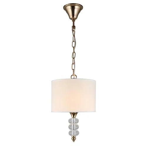 Светильник подвесной Franula APL.724.06.01 Aployt белый 1 лампа, основание золотое в стиле классический 