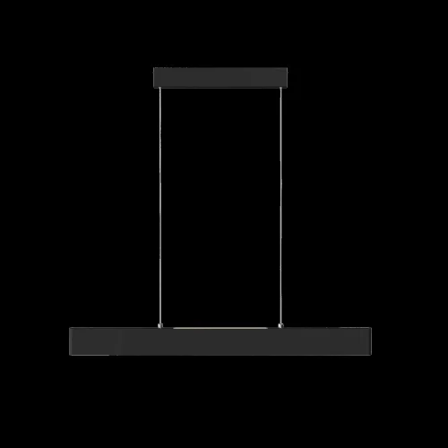 Светильник подвесной LED Step P010PL-L23B4K Maytoni чёрный на 1 лампу, основание чёрное в стиле хай-тек минимализм линейный фото 9