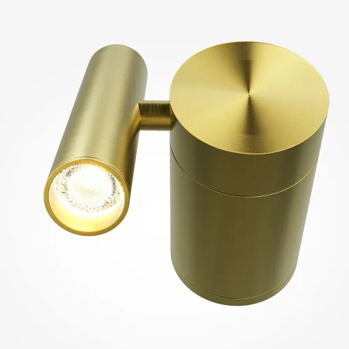Бра LED Utility MOD433WL-L3BS3K1 Maytoni латунь на 1 лампу, основание латунь в стиле хай-тек современный для чтения фото 2