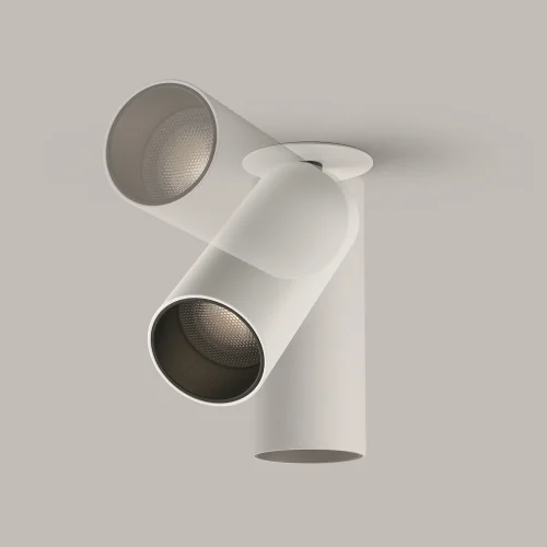 Светильник точечный Focus Led C053CL-L12W4K-W-W Maytoni белый на 1 лампу, основание белое в стиле хай-тек современный фото 15