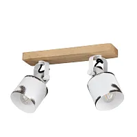 Спот с 2 лампами Kilburn 43922 Eglo белый E27 в стиле лофт современный 