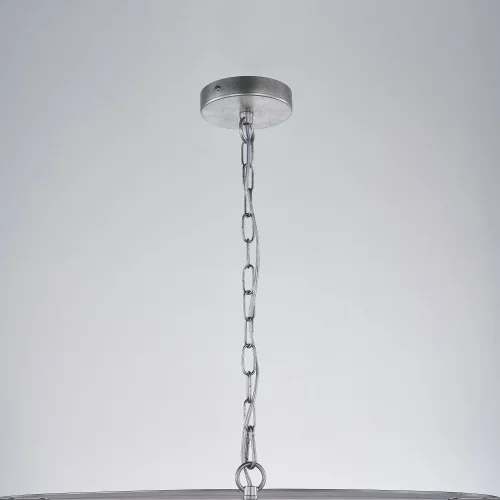 Люстра подвесная Exortivus 4010-3PC Favourite белая на 3 лампы, основание серебряное в стиле классический  фото 4