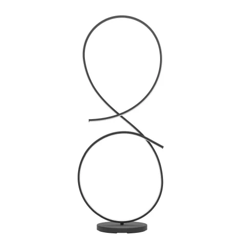 Торшер LED Serpins 901271 Eglo чёрный на 1 лампу, основание чёрное в стиле современный хай-тек фото 3