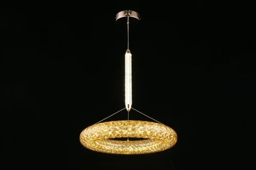 Светильник подвесной LED Danuta APL.035.06.25 Aployt золотой 1 лампа, основание золотое в стиле современный  фото 7