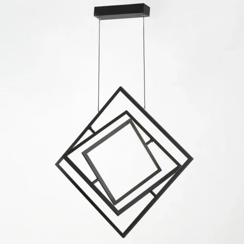 Светильник подвесной LED Cube CL719241 Citilux чёрный 1 лампа, основание чёрное в стиле современный хай-тек  фото 4