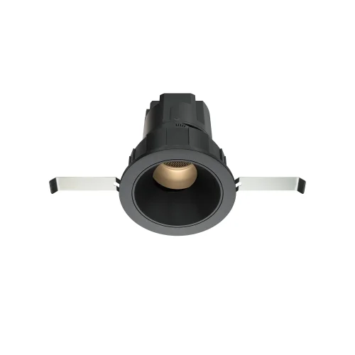 Светильник точечный LED Wise DL057-7W3K-B Maytoni чёрный 1 лампа, основание чёрное в стиле современный хай-тек 