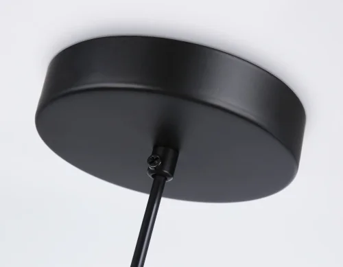 Светильник подвесной TR2598 Ambrella light белый 1 лампа, основание чёрное в стиле современный  фото 6