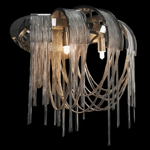 Бра Volver 10404W/C SN LOFT IT никель на 2 лампы, основание никель в стиле арт-деко цепочки фото 6 Бра Volver 10404W/C SN LOFT IT никель на 2 лампы, основание никель в стиле арт-деко цепочки фото 6