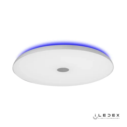 Светильник потолочный LED с пультом Music 1706/500 WH iLedex белый 1 лампа, основание белое в стиле современный хай-тек с пультом фото 5