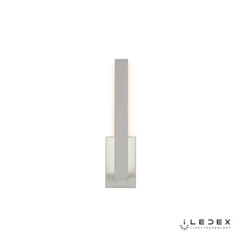 Бра LED Edge X050106 WH iLedex белый на 1 лампа, основание белое в стиле современный хай-тек  фото 2