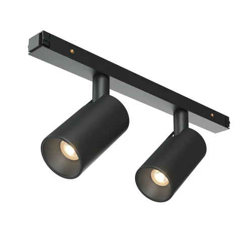 Трековый светильник LED Magnetic track system Basity TR176-1-2X5WTW-M-B Maytoni чёрный для шинопроводов серии Magnetic track system Basity чёрный