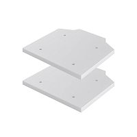 Торцевая заглушка (2 шт) для ST015.129.03 (Standart 220) Skyline 220 ST015.189.03 ST-Luce серый в стиле для светильников серии Skyline 220 умное освещение st-luce