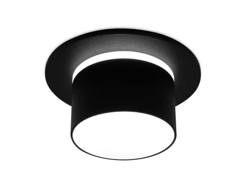 Светильник точечный TN323 Ambrella light чёрный 1 лампа, основание чёрное в стиле хай-тек современный 