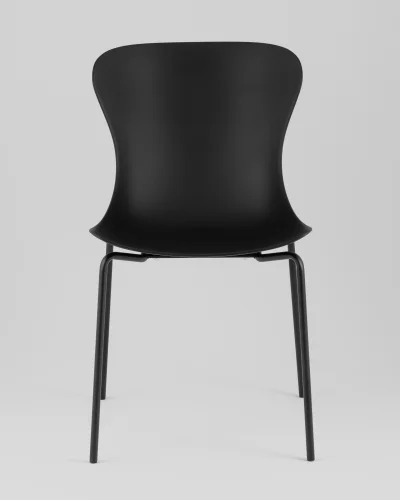 Стул Shaya, пластик черный УТ000040181 Stool Group, чёрный/пластик, ножки/металл/чёрный, размеры - *835**** фото 7