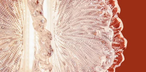 Светильник подвесной LED Flower FR5579PL-L8BS Freya прозрачный на 1 лампу, основание латунь в стиле современный фото 3 Светильник подвесной LED Flower FR5579PL-L8BS Freya прозрачный на 1 лампу, основание латунь в стиле современный фото 3