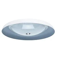 Люстра потолочная LED Ривз 674016401 MW-Light белая на 1 лампу, основание белое в стиле современный 