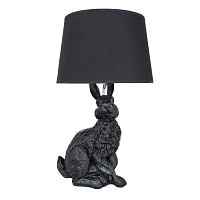 Настольная лампа Izar A4015LT-1BK Arte Lamp чёрная 1 лампа, основание чёрное полимер в стиле современный животные