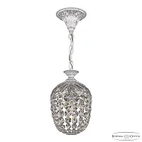 Светильник подвесной AL16771/16 WMN Bohemia Ivele Crystal прозрачный 1 лампа, основание никель прозрачное в стиле классика r