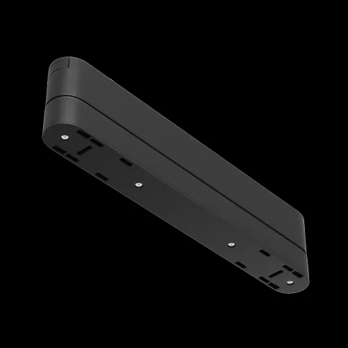 Адаптер к трековому светильнику Radity L115mm черный Magnetic track system Radity TRA084FC-11LB Maytoni чёрный в стиле современный хай-тек для светильников серии Magnetic track system Radity встраиваемый подвесной накладной radity радиусная магнитная магнитный фото 8