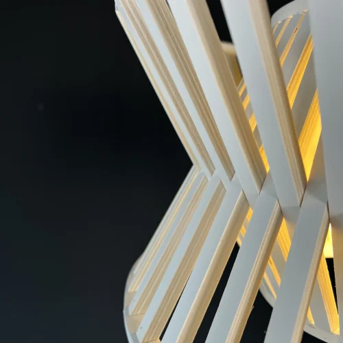 Светильник подвесной Secto Design Oy 101712-26 ImperiumLoft белый на 1 лампу, основание белое в стиле кантри фото 9