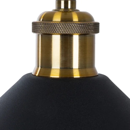 Светильник подвесной Cappello A7037SP-1BK Arte Lamp чёрный 1 лампа, основание чёрное в стиле лофт современный  фото 3