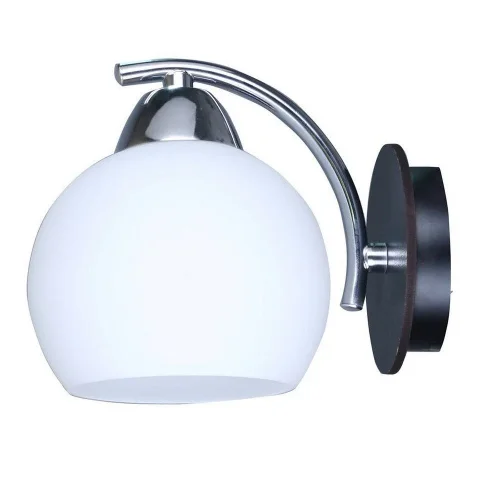 Бра Caldiero OML-25401-01 Omnilux белый на 1 лампа, основание чёрное в стиле современный 