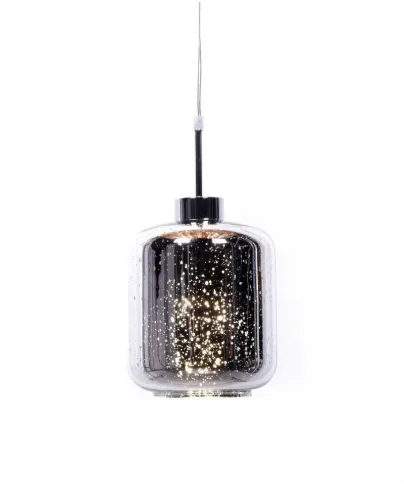 Светильник подвесной Alacosmo LDP 6811-1 CHR Lumina Deco хром на 1 лампу, основание хром в стиле современный 