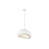 Светильник подвесной Wabi Sabi SL1522.503.01 ST-Luce белый на 1 лампу, основание белое в стиле современный 