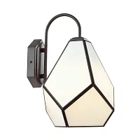 Бра Eislager 1916-1W Favourite белый 1 лампа, основание чёрное в стиле кантри 