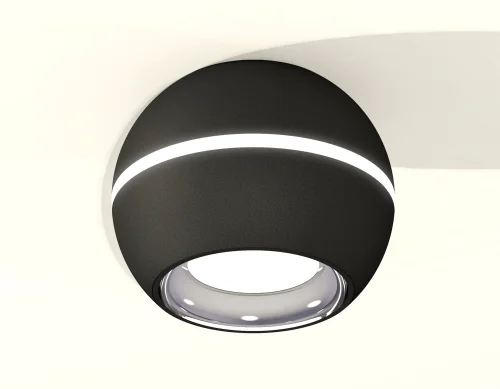 Светильник накладной Techno spot XS1102002 Ambrella light чёрный 1 лампа, основание чёрное в стиле современный круглый фото 2