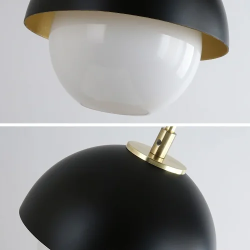 Светильник подвесной OLVE 140908-26 ImperiumLoft белый на 1 лампу, основание латунь в стиле скандинавский фото 10 Светильник подвесной OLVE 140908-26 ImperiumLoft белый на 1 лампу, основание латунь в стиле скандинавский фото 10