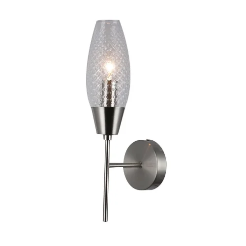 Бра Desire 10165/1A Nickel Escada прозрачный на 1 лампа, основание никель в стиле современный  фото 2