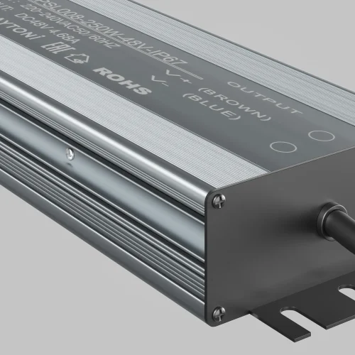 Блок питания 48V 250Вт IP67 Power Supply Magnetic PSL008-250W-48V-IP67 Maytoni серебряный в стиле современный для светильников серии Power Supply Magnetic магнитный s35 gravity магнитная radity радиусная магнитная exility тонкая магнитная фото 6