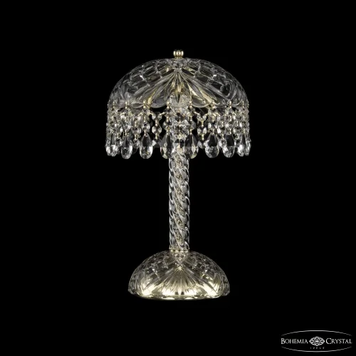 Настольная лампа 14781L2/22 G Bohemia Ivele Crystal прозрачная 3 лампы, основание золотое металл в стиле классический sp