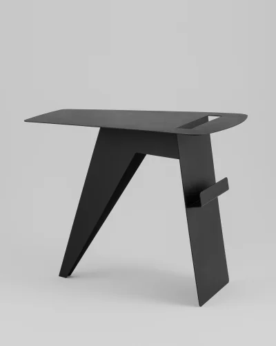 Журнальный столик Mioby, металл, черный УТ000041884 Stool Group столешница из фото 6