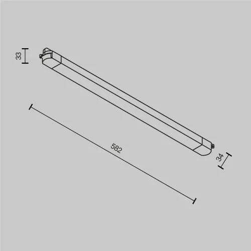 Трековый светильник LED Basis TR000-1-24W3K-W_1 Maytoni белый для шинопроводов серии Basis белый фото 9