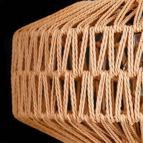 Светильник подвесной Brushwood A7087SP-1BK Arte Lamp коричневый на 1 лампу, основание чёрное в стиле кантри фото 4 Светильник подвесной Brushwood A7087SP-1BK Arte Lamp коричневый на 1 лампу, основание чёрное в стиле кантри фото 4