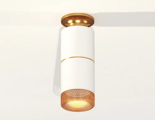Светильник накладной Techno spot XS6301261 Ambrella light белый 1 лампа, основание белое в стиле современный круглый фото 2