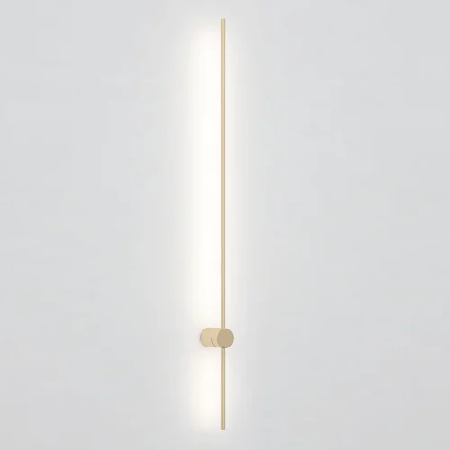 Настенный светильник Wall LINES L120 Gold 178041-26 ImperiumLoft золотой на 1 лампа, основание золотое в стиле минимализм 