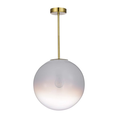 Светильник потолочный Cassius SL1190.212.01 ST-Luce белый 1 лампа, основание золотое в стиле современный шар фото 2